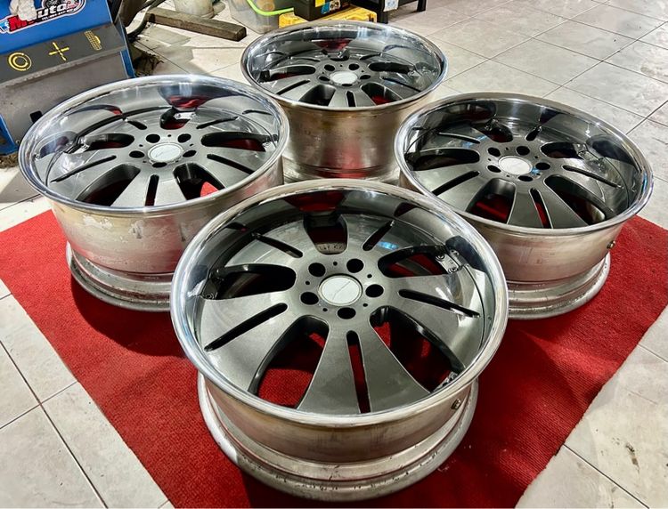 ล้อแท้ญี่ปุ่นขอบ19 มือสอง ใส่5x112 5x114  รูปที่ 9