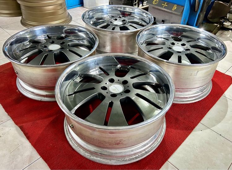 ล้อแท้ญี่ปุ่นขอบ19 มือสอง ใส่5x112 5x114  รูปที่ 6