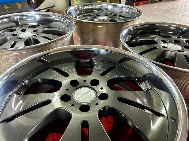 ล้อแท้ญี่ปุ่นขอบ19 มือสอง ใส่5x112 5x114  รูปที่ 8