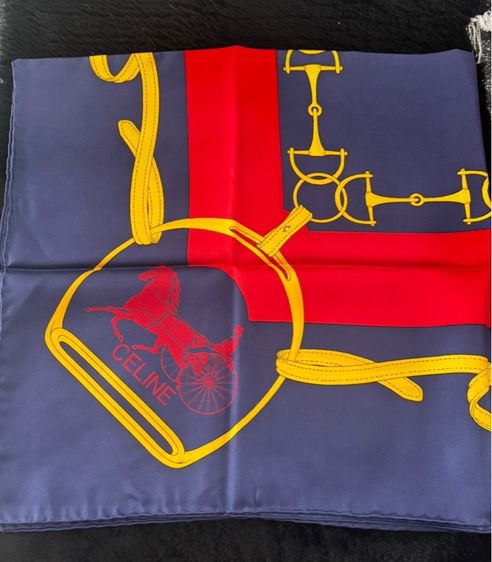 CELINE SILK SCARF  รูปที่ 5