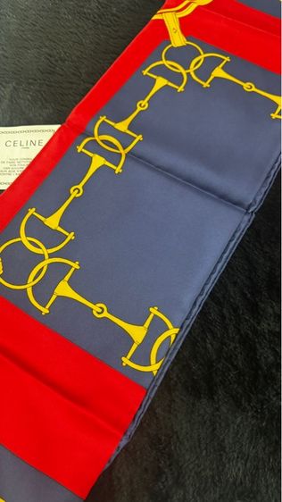CELINE SILK SCARF  รูปที่ 4