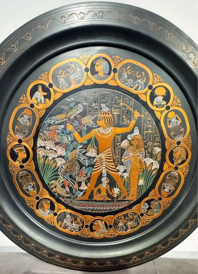 จานทองแดงอียิปต์ แขวนผนัง  รูปที่ 2