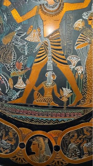 จานทองแดงอียิปต์ แขวนผนัง  รูปที่ 10