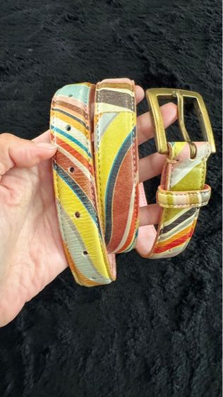 เข็มขัด พอล สมิทPaul Smith Signature Multicolor  รูปที่ 9
