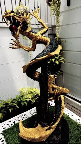 มังกรโชคลาภบนฐานหินอ่อน รูปที่ 4