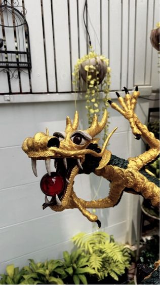 มังกรโชคลาภบนฐานหินอ่อน รูปที่ 3