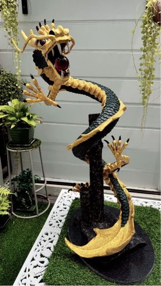 อื่นๆ มังกรโชคลาภบนฐานหินอ่อน