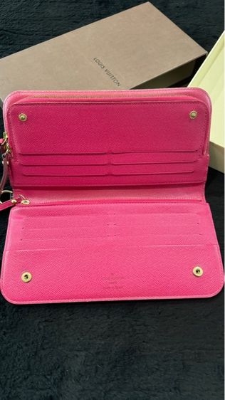 Louis Vuitton Monogram Black Multicolorกระเป๋าสตางค์ หลุยส์ วิตตอง รูปที่ 8