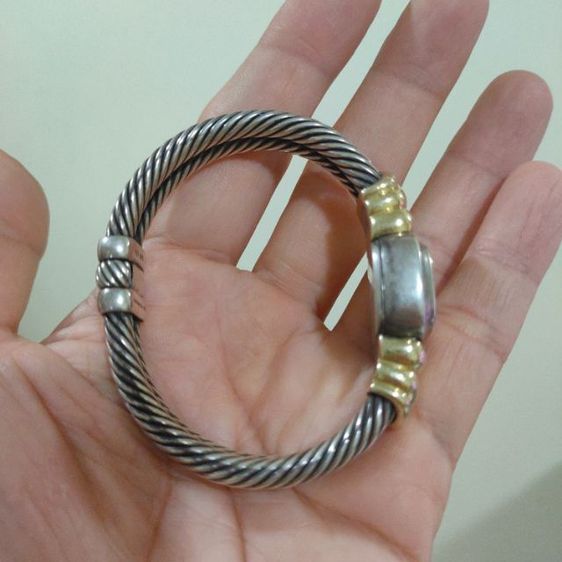 นาฬิกา ผู้หญิง ผลงาน David Yurman double cable ทองคำ14K 585 เงิน 925 รูปที่ 11