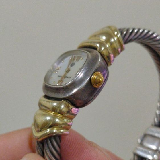 นาฬิกา ผู้หญิง ผลงาน David Yurman double cable ทองคำ14K 585 เงิน 925 รูปที่ 10
