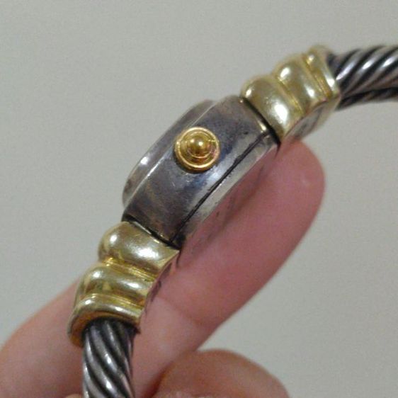 นาฬิกา ผู้หญิง ผลงาน David Yurman double cable ทองคำ14K 585 เงิน 925 รูปที่ 5