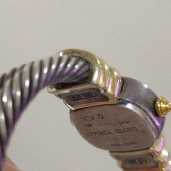 นาฬิกา ผู้หญิง ผลงาน David Yurman double cable ทองคำ14K 585 เงิน 925 รูปที่ 12