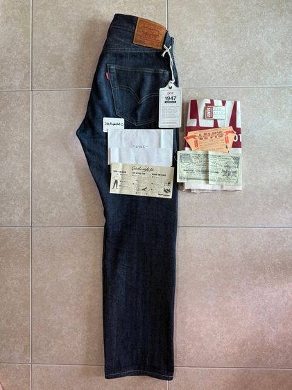 LEVI’S 501  LVC  Big E  1947 เอว 30 นิ้ว รูปที่ 10