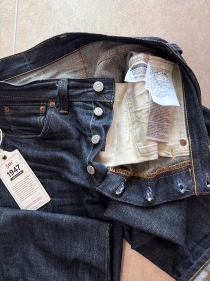 LEVI’S 501  LVC  Big E  1947 เอว 30 นิ้ว รูปที่ 9