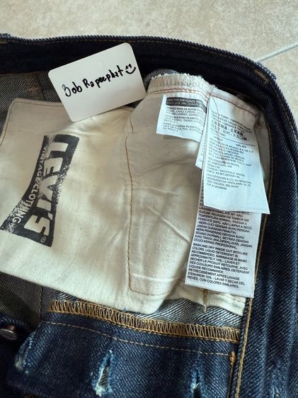 LEVI’S 501  LVC  Big E  1947 เอว 30 นิ้ว รูปที่ 6