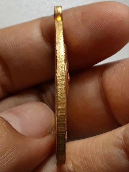 เหรียญอาแปะโรงสี ปี 2519 ปทุมธานี กะไหล่ทอง รูปที่ 4