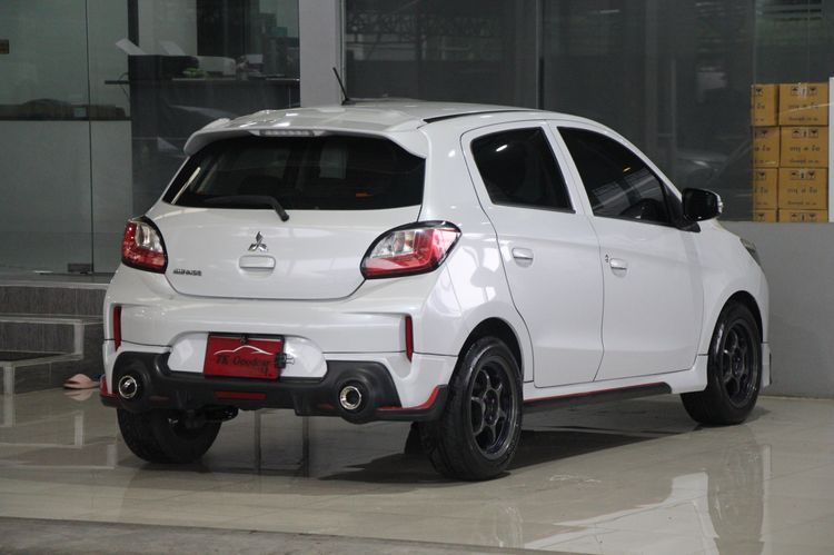 Mitsubishi Mirage 2020 1.2 GLX Sedan เบนซิน ไม่ติดแก๊ส เกียร์อัตโนมัติ ขาว รูปที่ 2