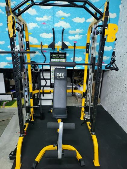 อุปกรณ์เพื่อสุขภาพ เครื่องออกกำลังกาย Fitboost NF3 Smith Machine Multifunction