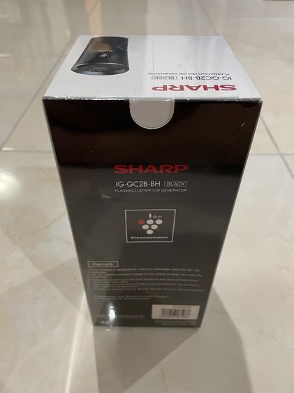 Sharp เครื่องฟอกอากาศในรถยนต์ รุ่น IG-GC2B-BH รูปที่ 6