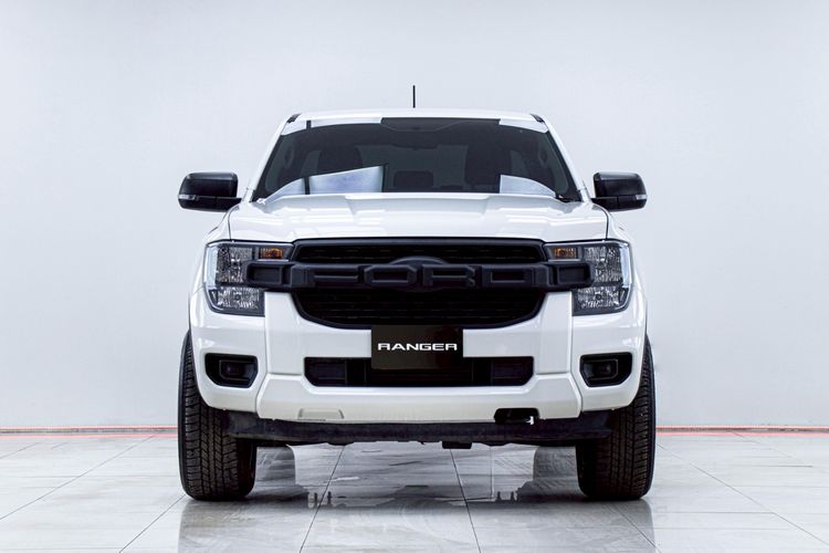 Ford Ranger 2023 2.0 Hi-Rider XL+ Pickup ดีเซล ไม่ติดแก๊ส เกียร์ธรรมดา ขาว รูปที่ 4