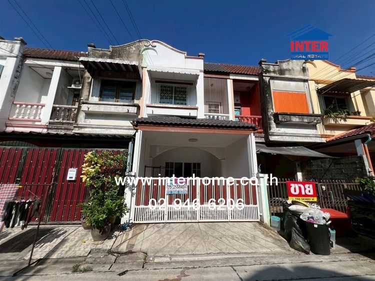 ไม่ใช่ ทาวน์เฮ้าส์ 2 ชั้น 16 ตร.ว. หมู่บ้านวรางกูล เลียบคลองสอง ซอยเลียบคลองสอง6 ถนนกาญจนาภิเษก ถนนเลียบคลองสอง เขตมีนบุรี กรุงเทพมหานคร