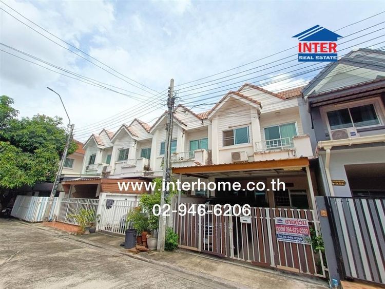 ทาวน์เฮ้าส์ 2 ชั้น 21.3 ตร.ว. หมู่บ้านรัชธานี 9 สายไหม ซอยสายไหม43 ถนนสายไหม ถนนลำลูกกา เขตสายไหม กรุงเทพมหานคร