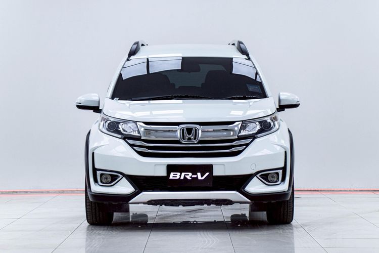 Honda BR-V 2019 1.5 SV Utility-car เบนซิน ไม่ติดแก๊ส เกียร์อัตโนมัติ ขาว รูปที่ 4