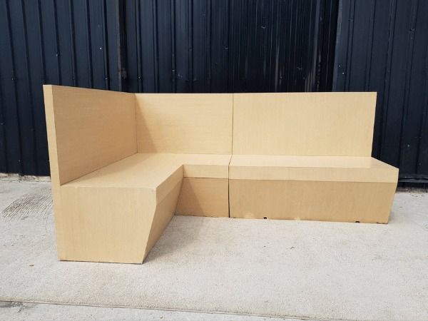 ม้านั่งเข้ามุมL 2 ชิ้น พนักพิงหลังสูง  รูปที่ 7