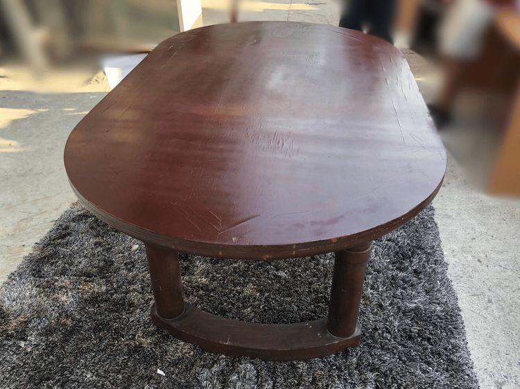 โต๊ะไม้อเนกประสงค์ สีน้ำตาล รูปที่ 7