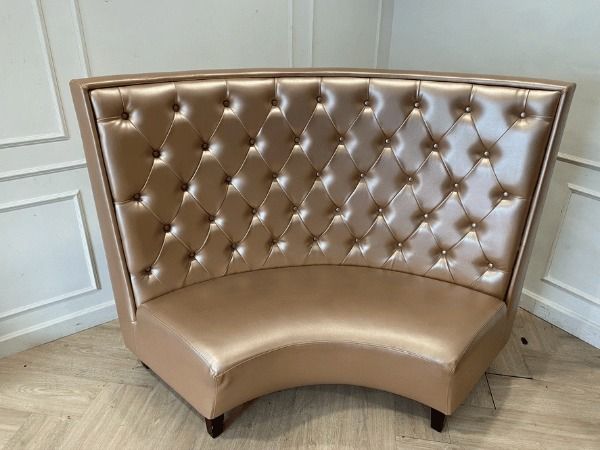 โซฟาหนังทรงโค้ง โซฟาเลานจ์ โซฟาร้านอาหารไนท์คลับ รูปที่ 16