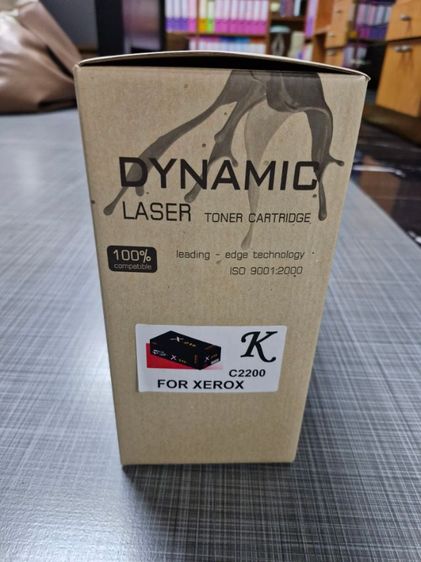 ขายหมึกเทียบ Fuji Xerox Docuprint C2200 ใหม่ ยังไม่ได้แกะใช้  K และ Y  M (M แกะถุงออกแต่ยังไม่ได้ใช้) แถม K อีกตลับ ทีาใช้ไปบางส่วน (แถมในเครื่องที่ใช้แล้วครบชุดอีก 1)ขาย เนื่องจกกเครื่องเสีย รูปที่ 2