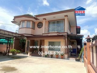 บ้านเดี่ยว 2 ชั้น 100 ตร.ว. บ้านเดี่ยว ซอยเพชรหึงษ์50 ถนนวงแหวนอุตสาหกรรม ถนนเพชรหึงษ์ พระประแดง สมุทรปราการ