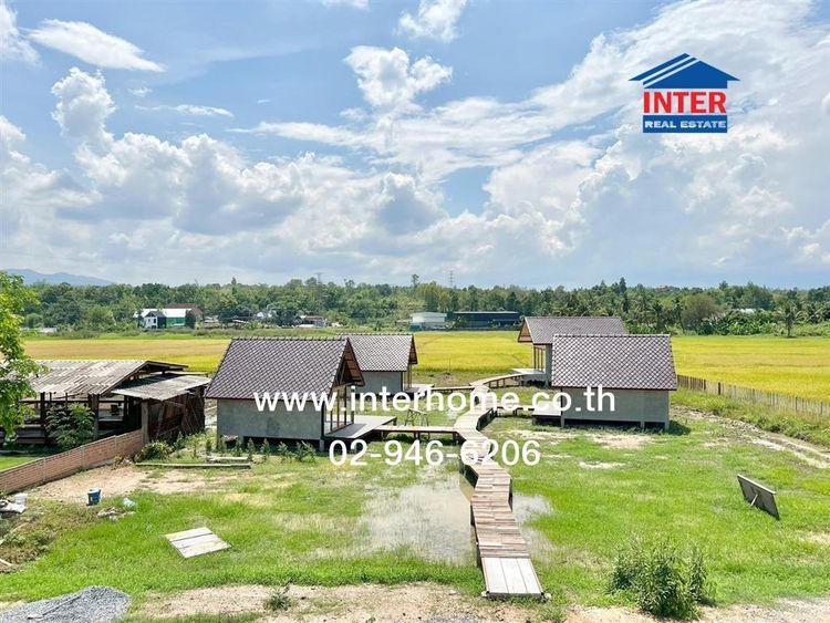 ที่ดิน พร้อมสิ่งปลูกสร้าง 3 ไร่ 326 ตร.ว. ที่ดิน พร้อมสิ่งปลูกสร้าง ซอยน้ำริน16 ถนนโชตนา แม่ริม เชียงใหม่