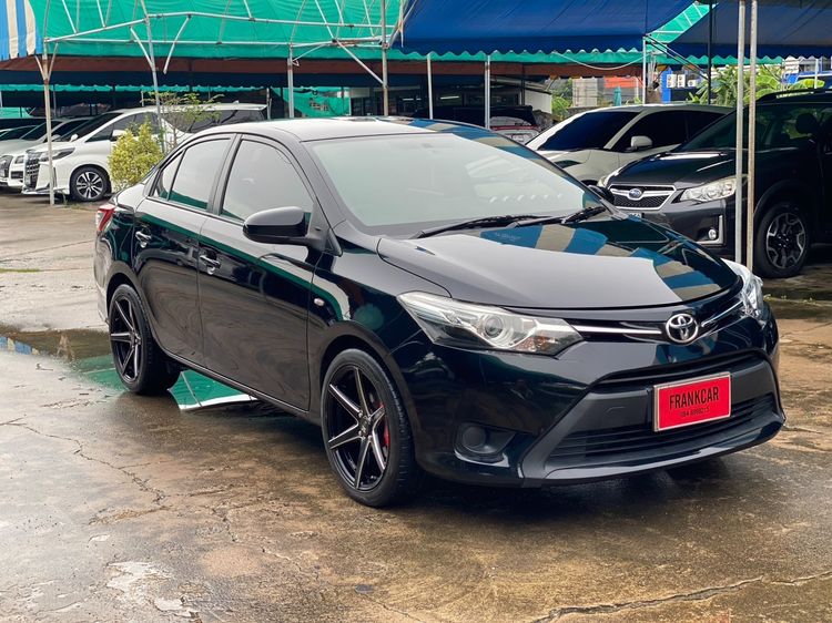 Toyota Vios 2013 1.5 J Sedan เบนซิน ไม่ติดแก๊ส เกียร์อัตโนมัติ ดำ รูปที่ 2