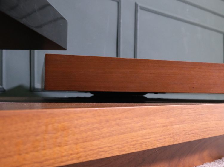 โต๊ะวินเทจปรับระดับ สไตล์โมเดิร์น สีไม้มะออกกานีดำ รูปที่ 8