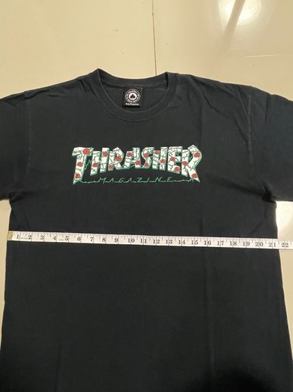 เสื้อยืด THRASHER รูปที่ 9