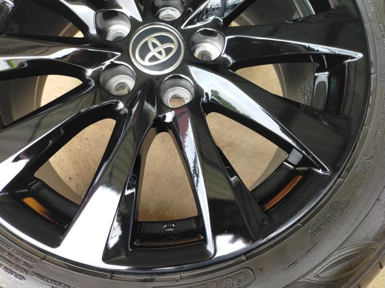 แม็กโตโยต้า ขอบ17 สีอบpowder coat พร้อมยางดันลอป 215 60 17 ปี23 ยางสวยทุกเส้นใส่ revo vigo chr innova อื่นๆ 5 รู 114 รูปที่ 6