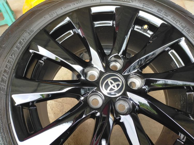 แม็กโตโยต้า ขอบ17 สีอบpowder coat พร้อมยางดันลอป 215 60 17 ปี23 ยางสวยทุกเส้นใส่ revo vigo chr innova อื่นๆ 5 รู 114 รูปที่ 7