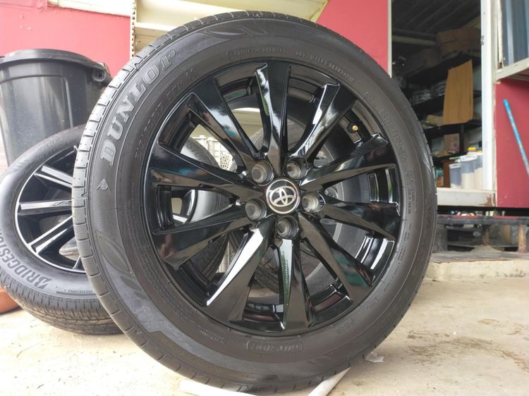 แม็กโตโยต้า ขอบ17 สีอบpowder coat พร้อมยางดันลอป 215 60 17 ปี23 ยางสวยทุกเส้นใส่ revo vigo chr innova อื่นๆ 5 รู 114 รูปที่ 3
