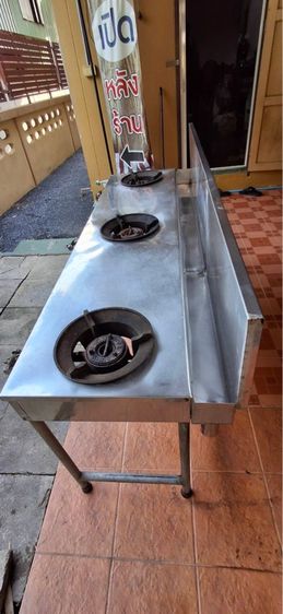 ชุดเตาจีน 3 หัว พร้อมฮูดดูดควัน รูปที่ 6