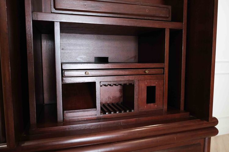 ตู้ไม้สัก 4 บานเปิด งานคุณภาพจากโรงแรม 5 ดาว รูปที่ 14