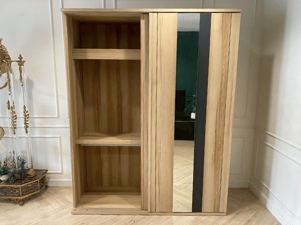 เซ็ตห้องนอน ตู้เสื้อผ้า เตียง 5 ฟุต ยี่ห้อ Koncept ที่นอนสปริง 5 ฟุต ยี่ห้อ Synda รูปที่ 11