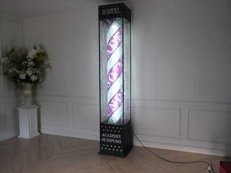 ตู้ไฟหมุน แบบตั้งพื้น เสาไฟLED รูปที่ 5