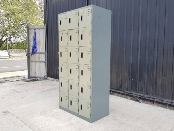 ตู้ล็อกเกอร์เหล็ก 18 ประตู รูปที่ 9