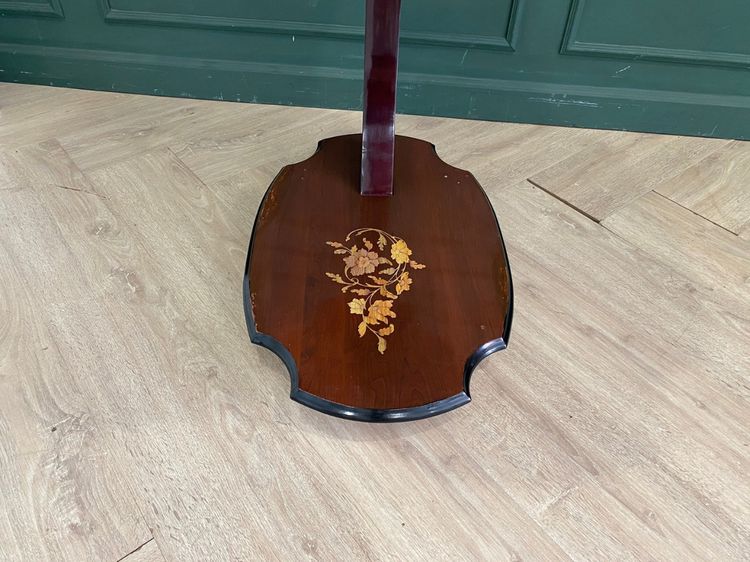 โต๊ะเสริฟ มีล้อ โครงไม้ สีน้ำตาล รูปที่ 10