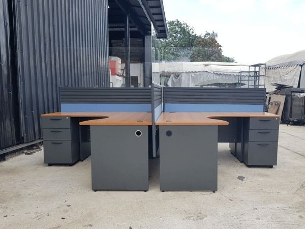 โต๊ะทำงานกลุ่ม 4 ที่นั่ง ยี่ห้อ Rockworth รูปที่ 2