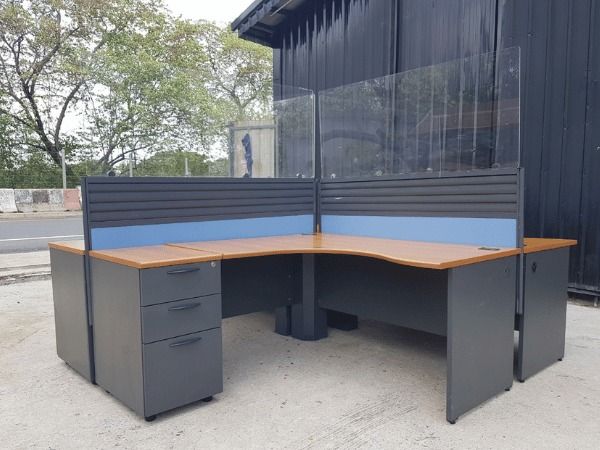 โต๊ะทำงานกลุ่ม 4 ที่นั่ง ยี่ห้อ Rockworth รูปที่ 11