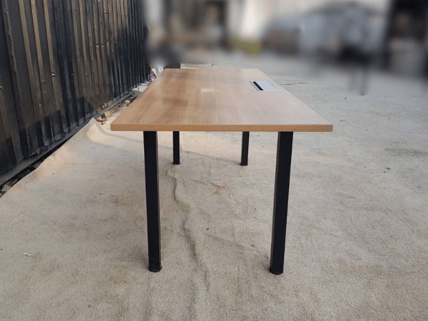 โต๊ะทำงาน ขาเหล็ก ท็อปไม้ 180 cm รูปที่ 8