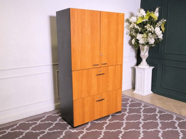 ตู้เอกสารทรงสูง 2 ประตู 2 ลิ้นชัก Rockworth รูปที่ 3