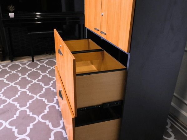 ตู้เอกสารทรงสูง 2 ประตู 2 ลิ้นชัก Rockworth รูปที่ 6